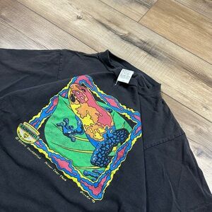 Vintage 1993 Rainforest Rescue Single Stitch Poison Dart Frog Tee